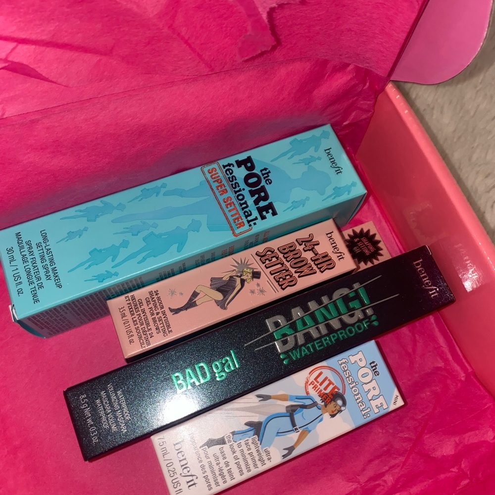 Benefit cosmetics lot brand new